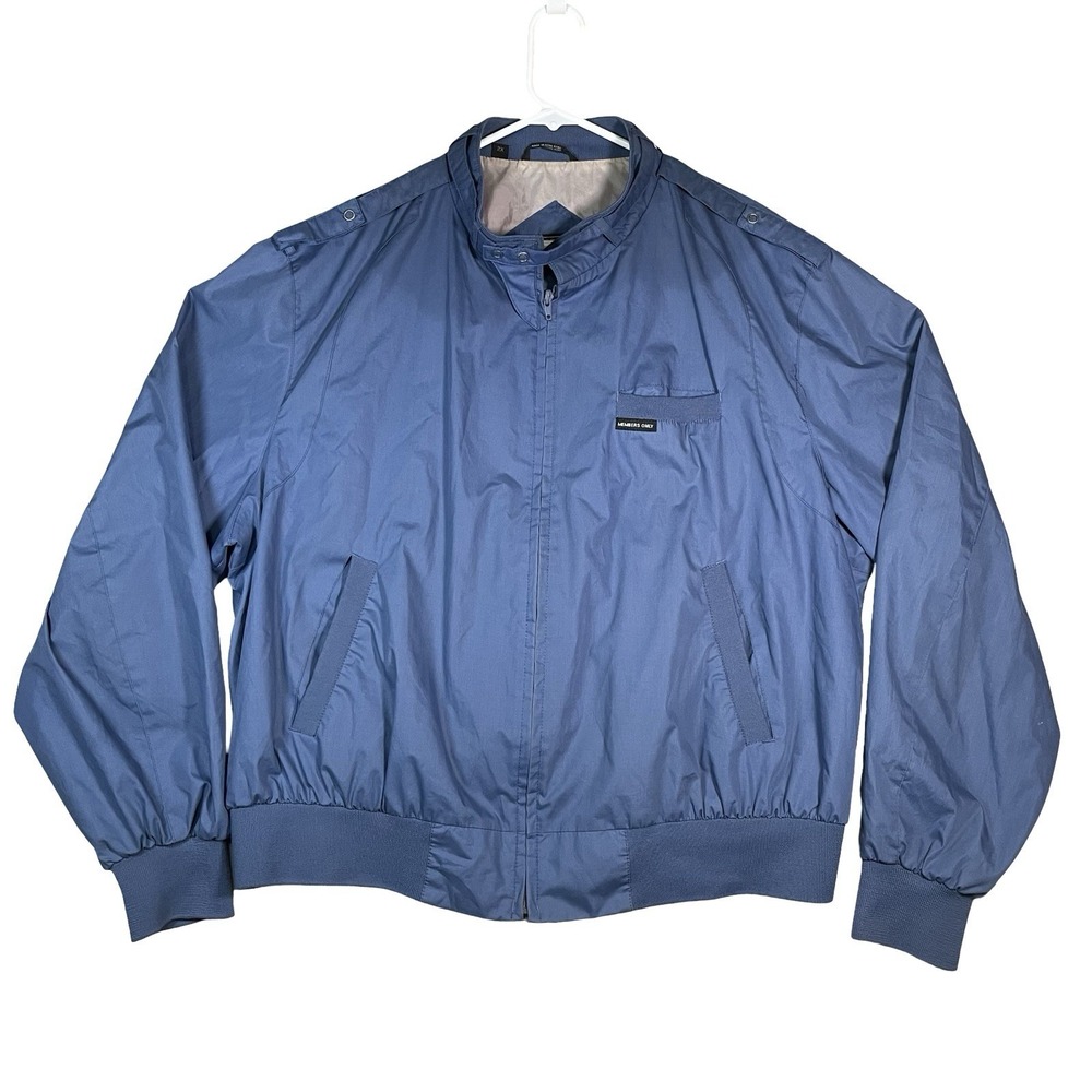 Members Only Blue Bomber Jacket